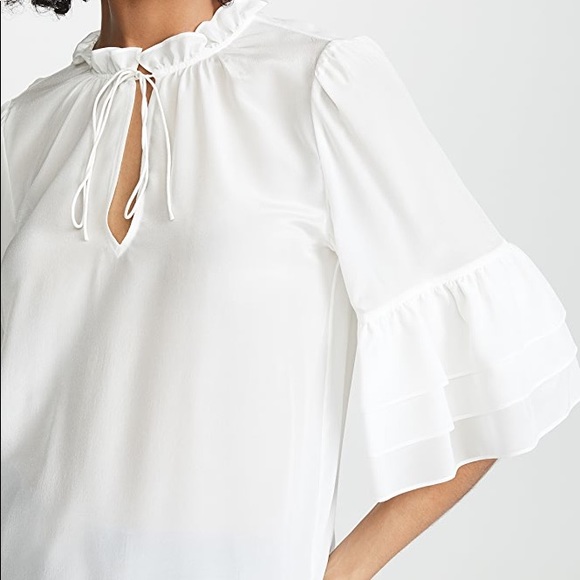 Alice + Olivia Julius Tier Sleeve Tunic Top - Picture 4 of 4